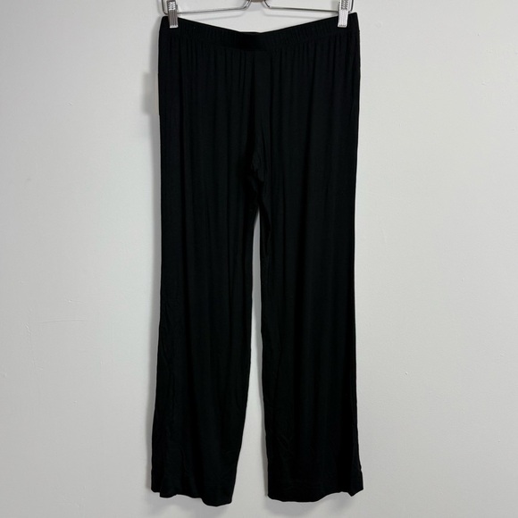 Nordstrom Rack Pajama Pants Womens Small Black Lounge Sleepwear - Picture 2 of 10